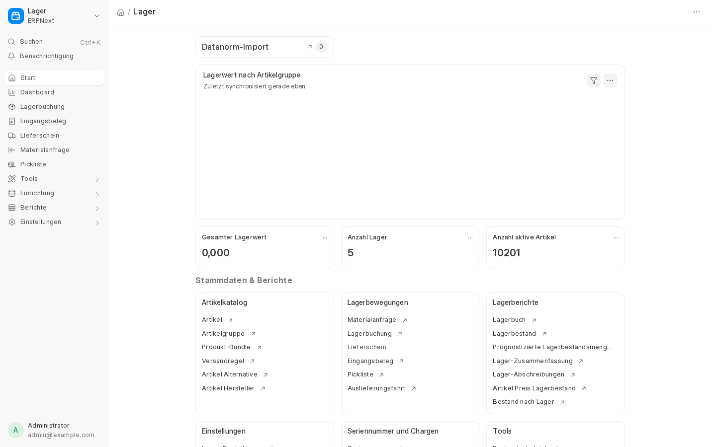 Lager-Modul